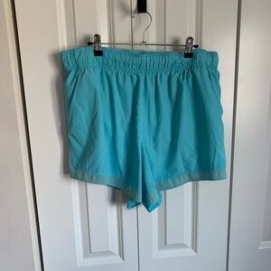 Athletic Works Women's Light Blue Athletic Shorts